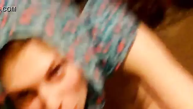 Horny Turkish man punches his teen wife in the cheek