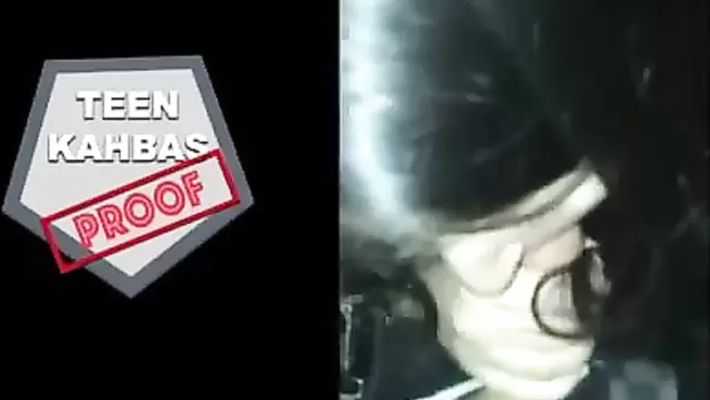 Turkish brunette gives a nice blowjob in Side